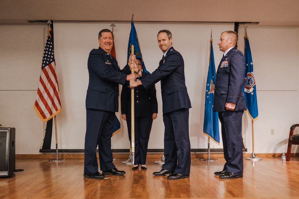 Change of Command ceremony