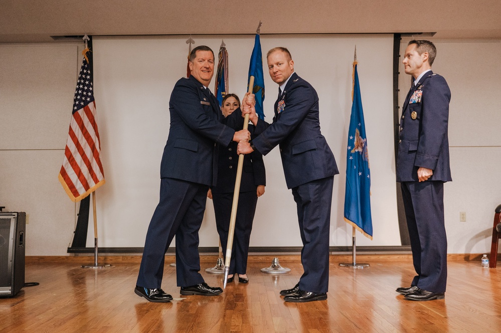 Change of Command ceremony