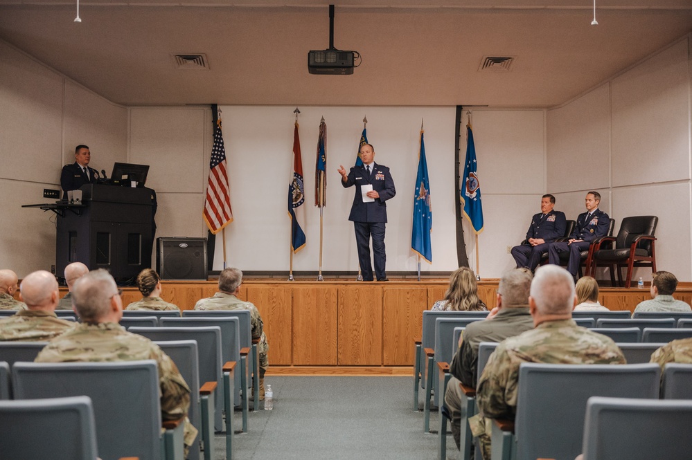 Change of Command ceremony