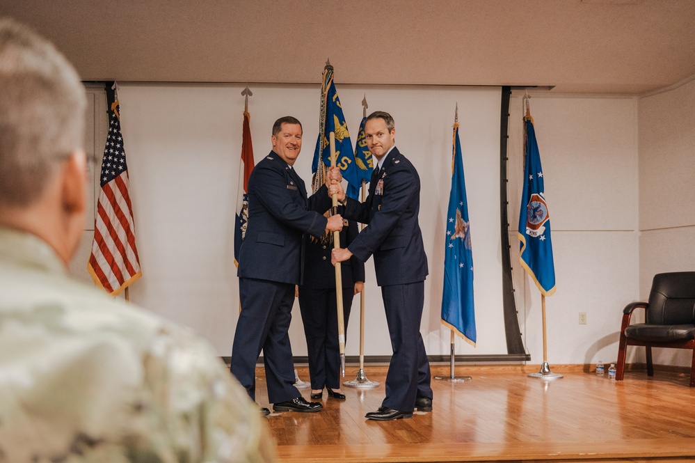 Change of Command ceremony