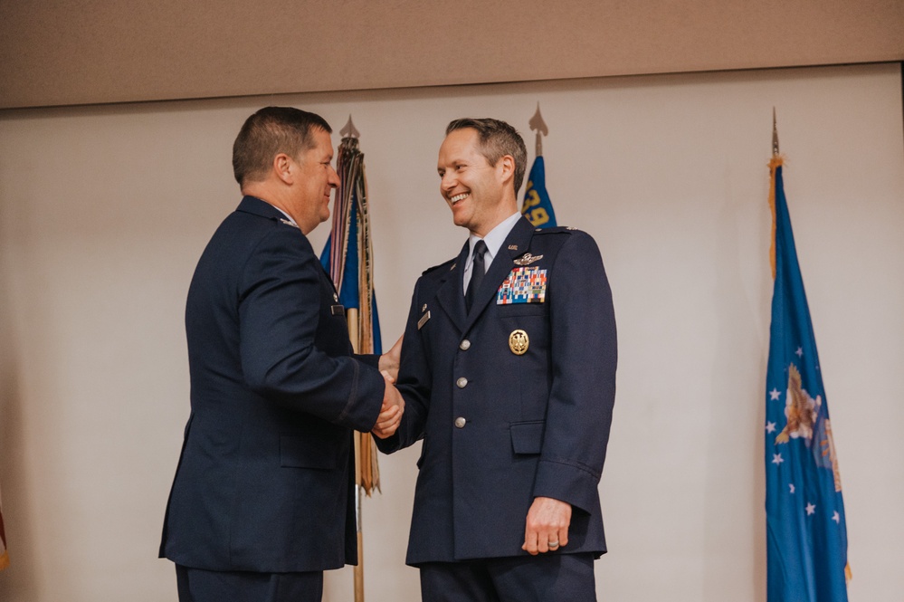 Change of Command ceremony