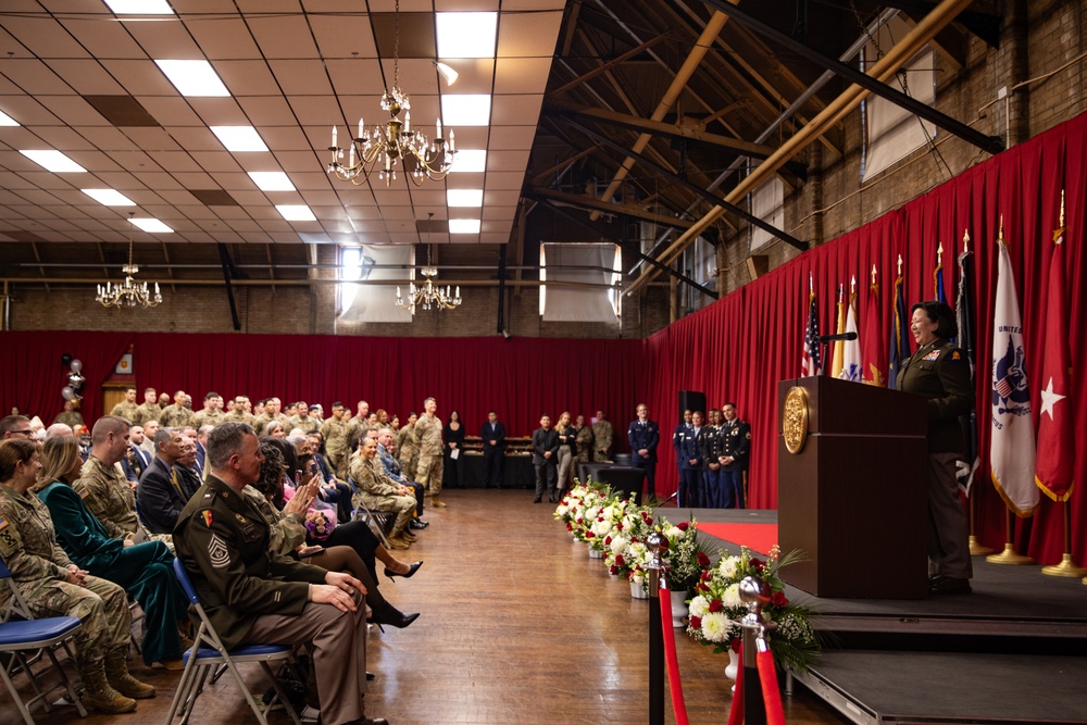 Brig. General Lisa J. Hou, D.O. Promotion