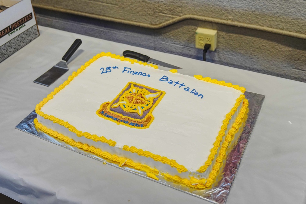 28th Finance Battalion Activation Ceremony