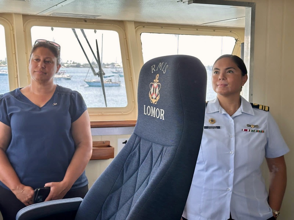 U.S. Coast Guard strengthens ties with the Marshall Islands Sea Patrol, Australian Pacific Maritime Security Program in Majuro