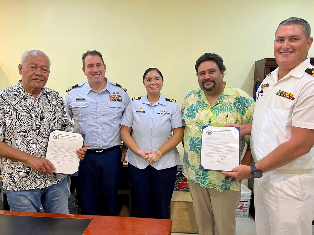 U.S. Coast Guard strengthens ties with the Marshall Islands Sea Patrol, Australian Pacific Maritime Security Program in Majuro