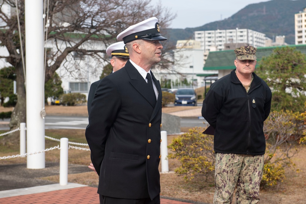 CFAS CMC Hunt's Reenlistment Ceremony