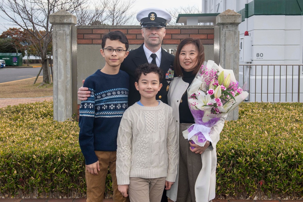 CFAS CMC Hunt's Reenlistment Ceremony