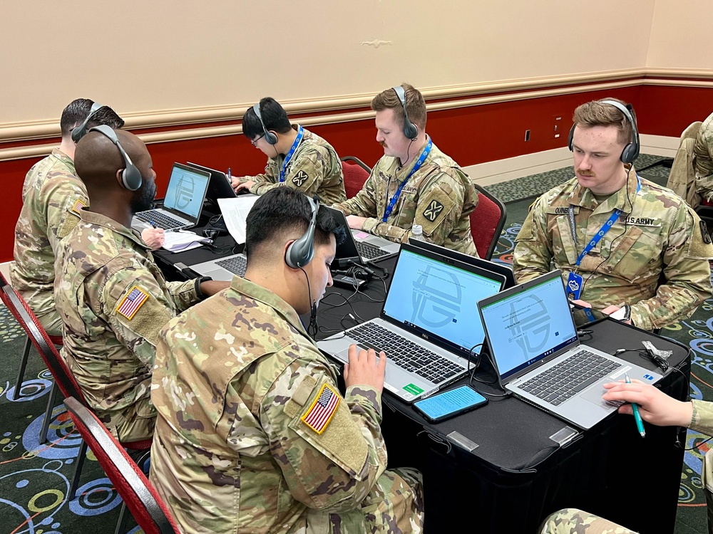 Service members compete in Best Linguist Competition 2024