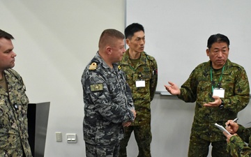 Lt. Gen. Takemoto Visits BJOCC during Ex. Keen Edge 24