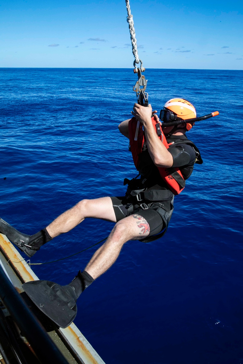 Sterett Conducts Search and Rescue Training