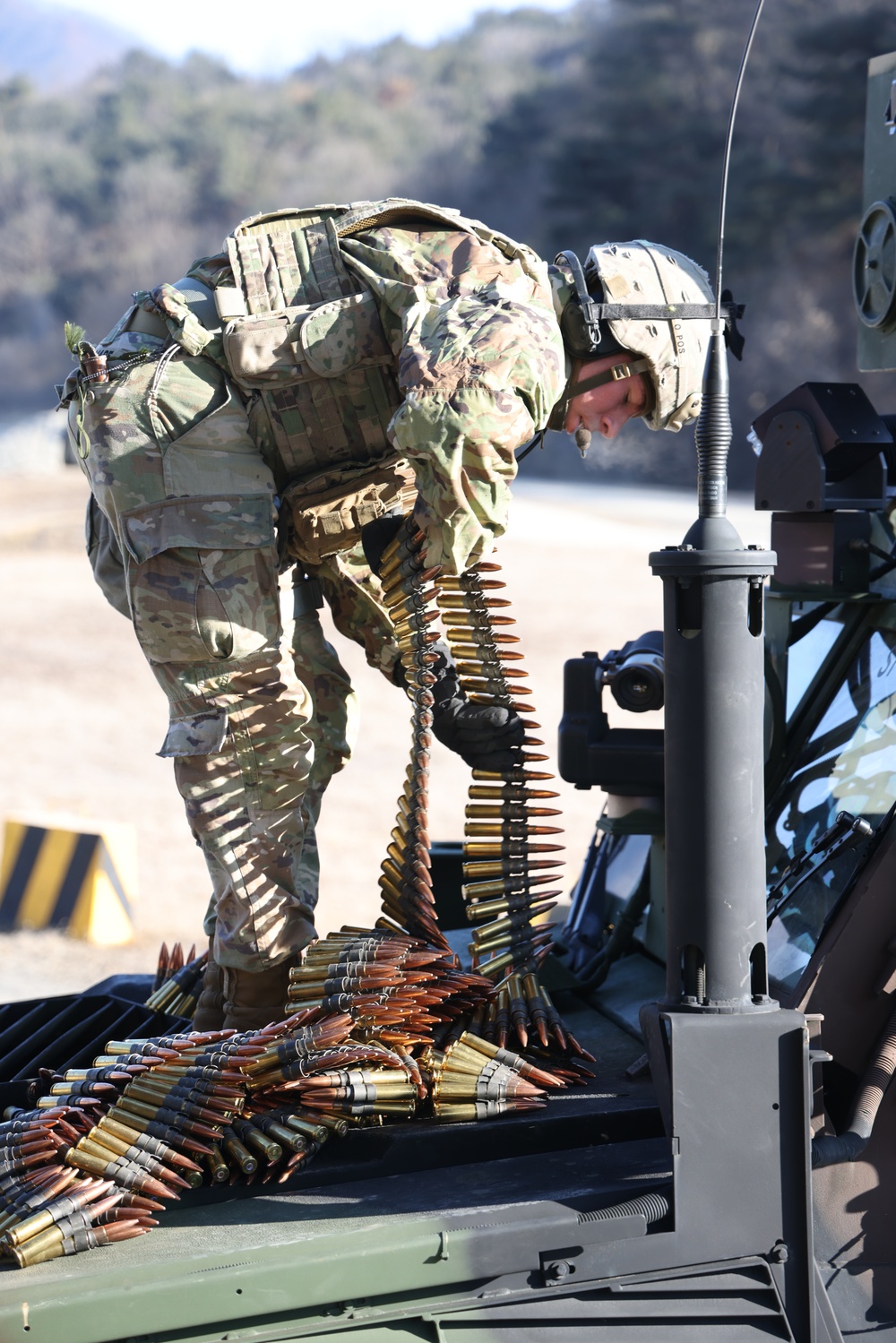 11th Engineer Battalion conducts gunnery qualification tables