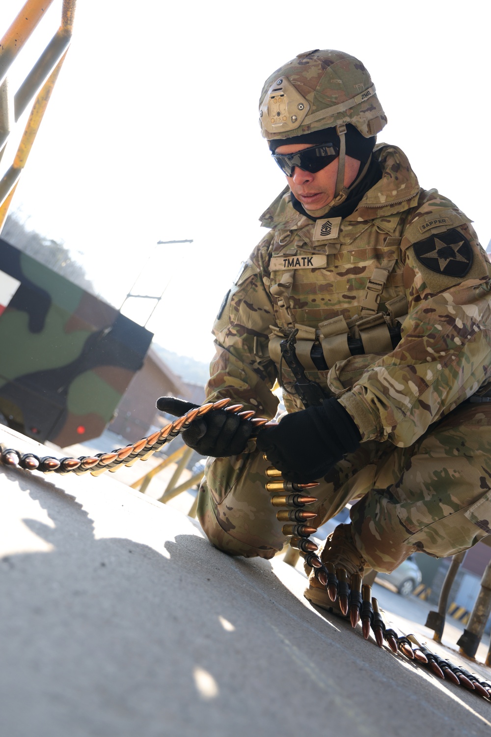 11th Engineer Battalion conducts gunnery qualification tables