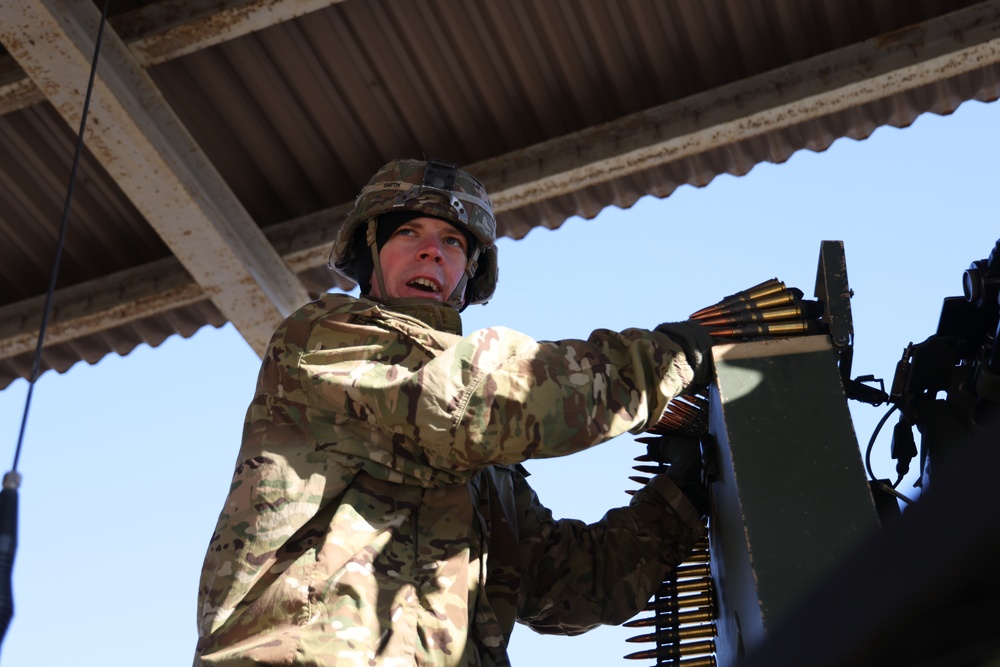 11th Engineer Battalion conducts gunnery qualification tables