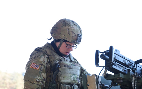 11th Engineer Battalion conducts gunnery qualification tables