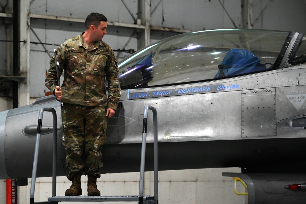 157th Fighter Squadron Change of Command 2024