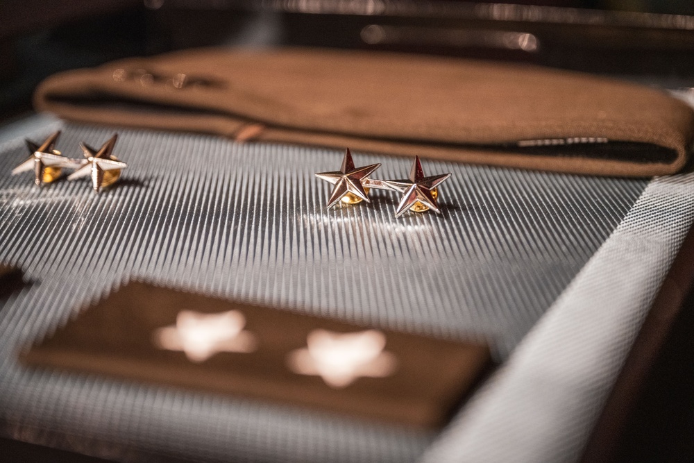 Maj. Gen. Douglas Lowrey’s promotion ceremony