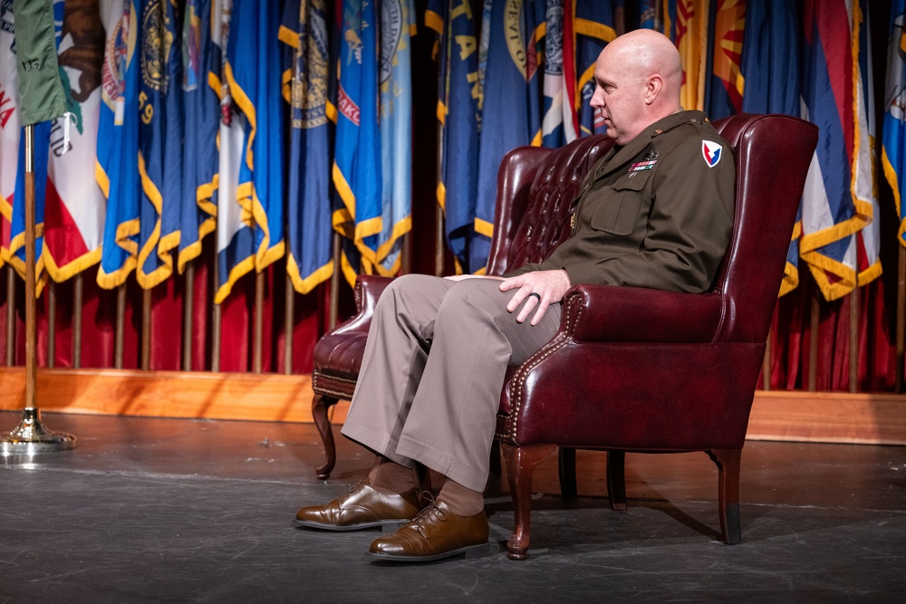 Maj. Gen. Douglas Lowrey’s promotion ceremony