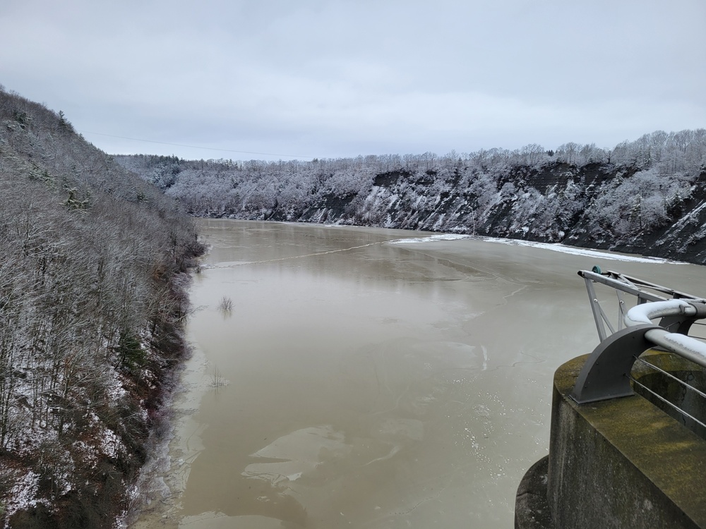 Mount Morris Dam manages water levels after winter rain and snow melt