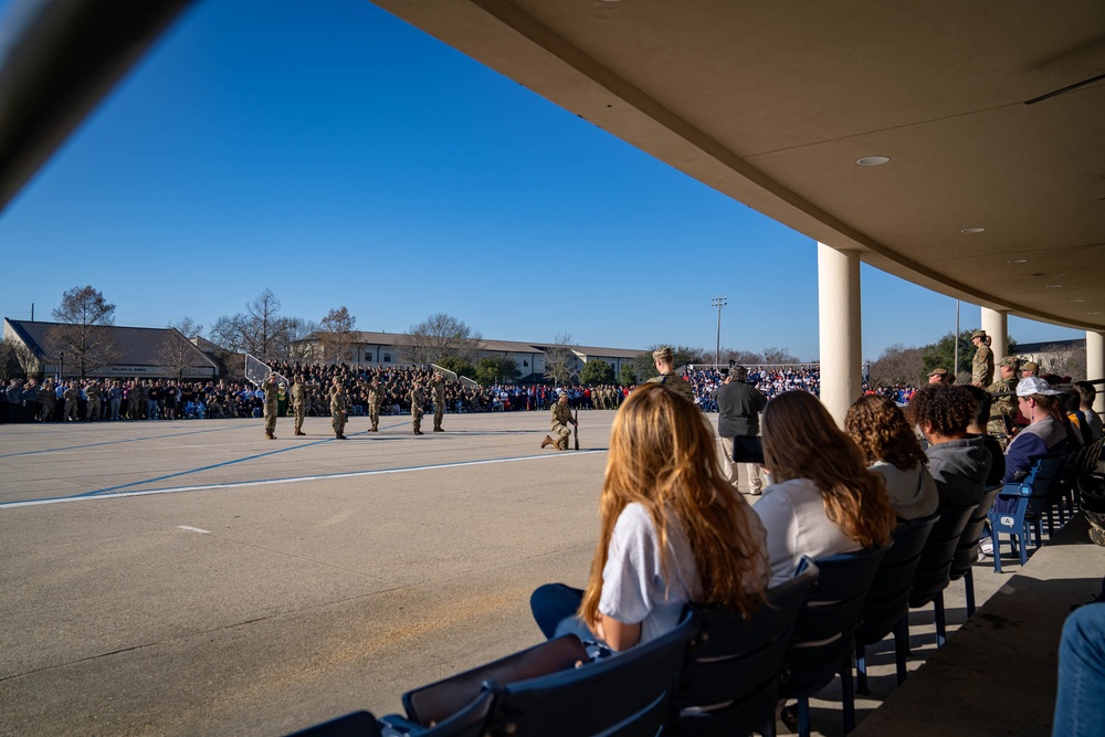 Keesler hosts Bay High School JROTC cadets