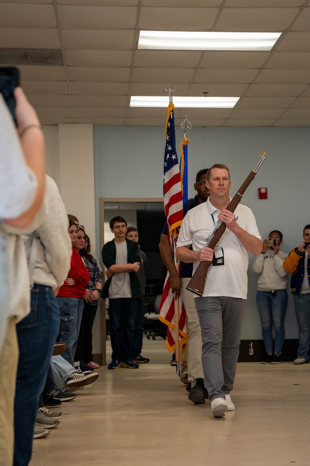 Keesler hosts Bay High School JROTC cadets