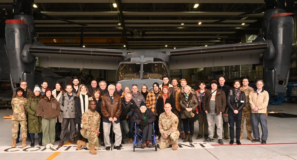 The 352nd Special Operations Wing hosts Chindit veterans and families in celebration of Air Commando Heritage