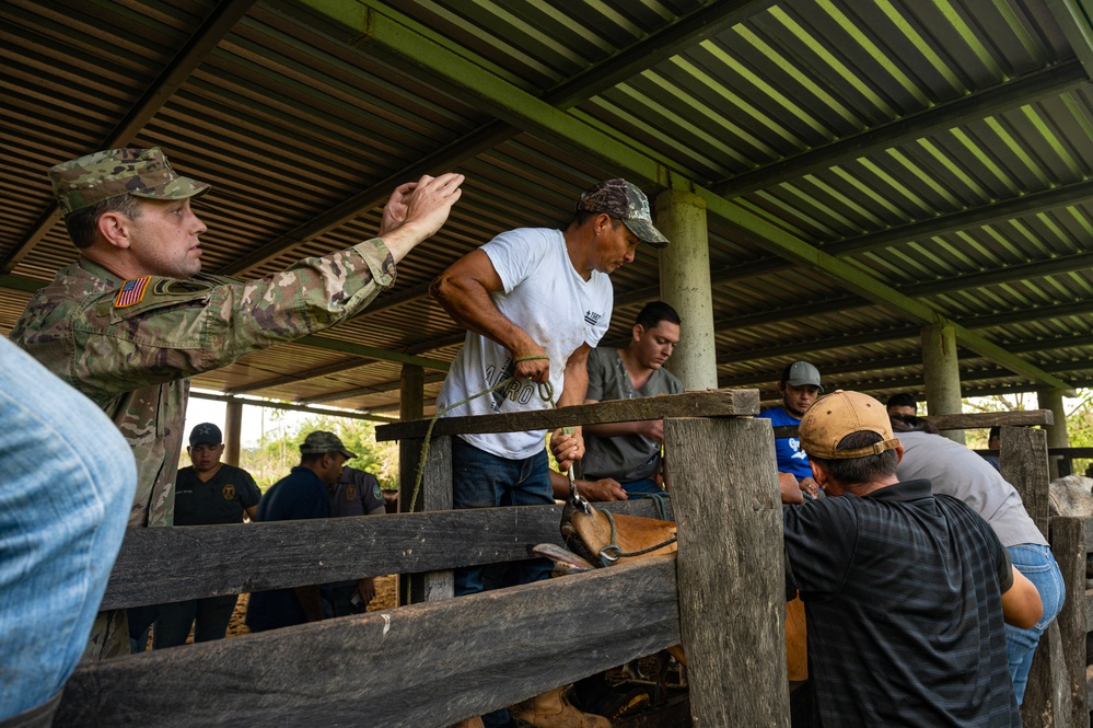 JTF-Bravo Vet Team supports Olancho