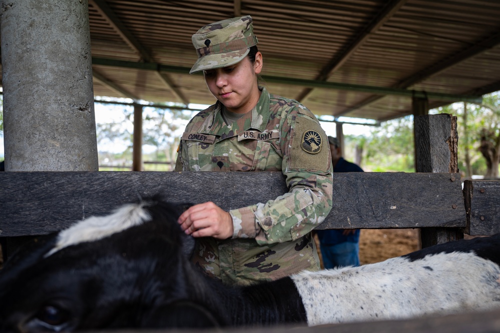 JTF-Bravo Vet Team supports Olancho