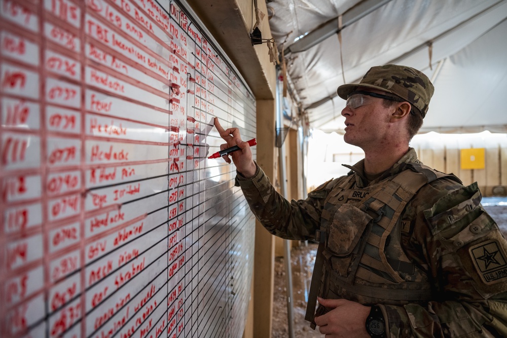 Combat Medic FTX at Camp Bullis