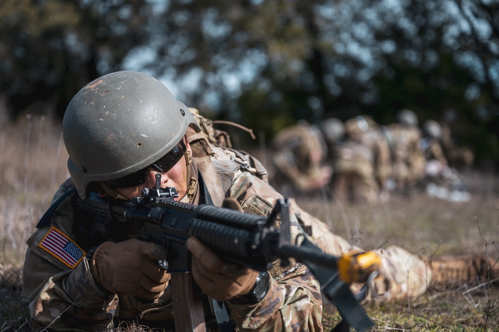 Combat Medic FTX at Camp Bullis