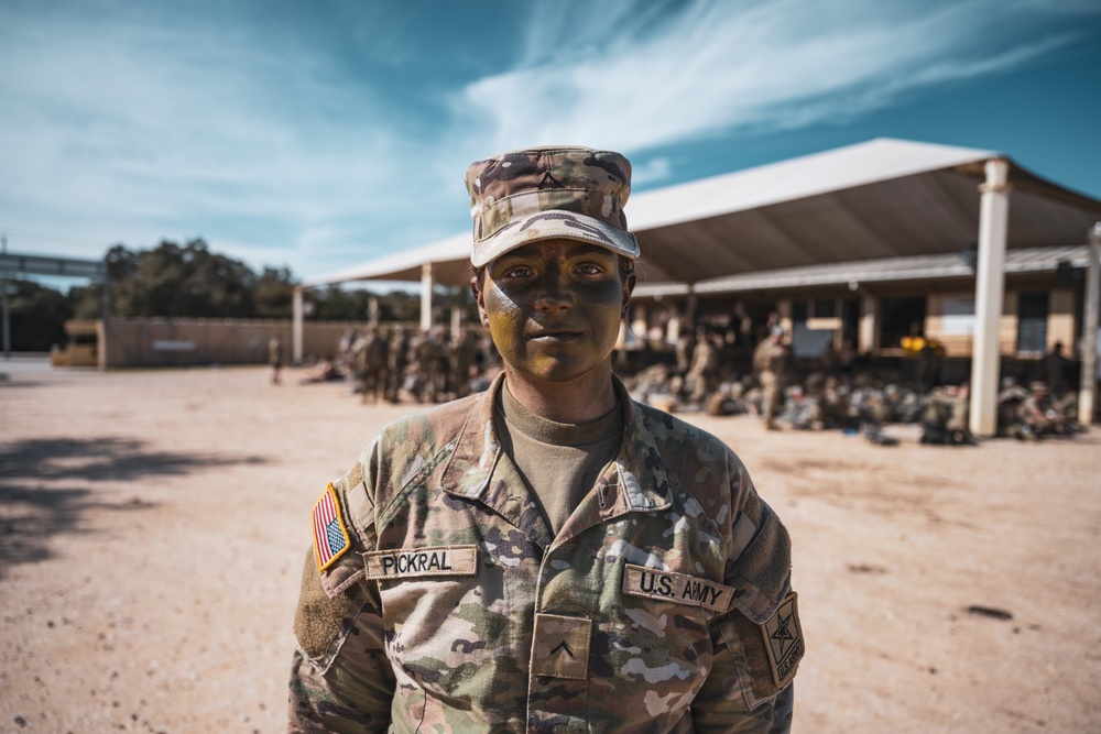 Combat Medic FTX at Camp Bullis