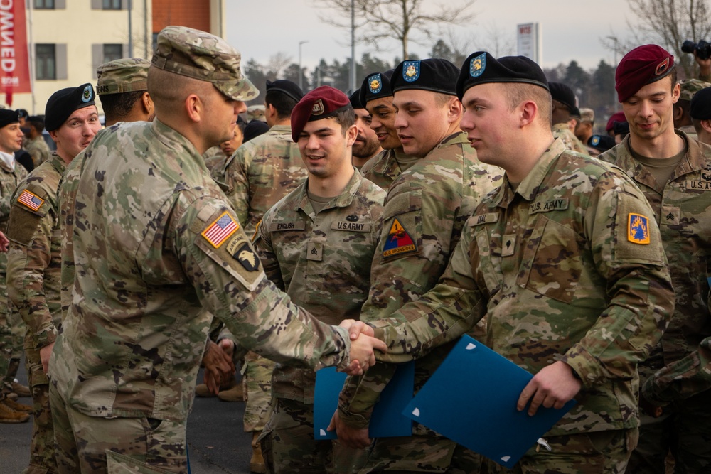 7th Army NCOA Change of Responsibility and Graduation