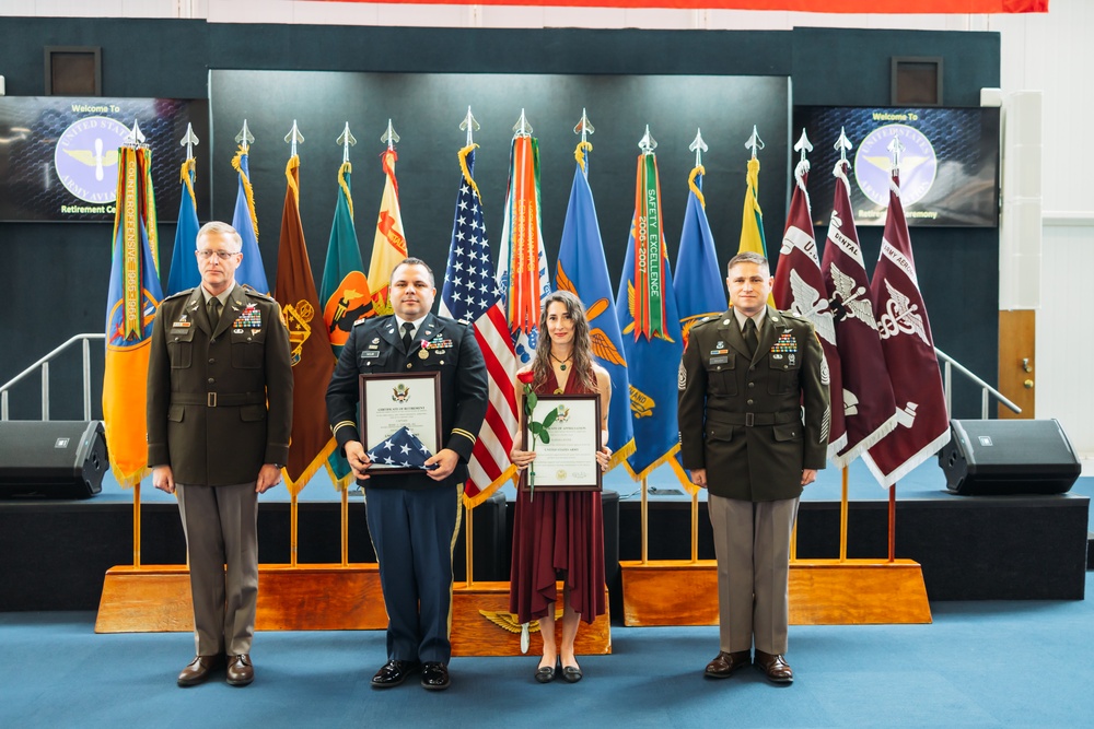 Four Fort Novosel Soldiers retire with nearly 100 years of combined service