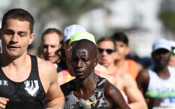 SSG Leonard Korir of Army WCAP finishes third in U.S. Olympic Marathon Trials
