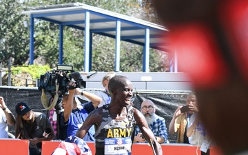 SSG Leonard Korir of Army WCAP finishes third in U.S. Olympic Marathon Trials