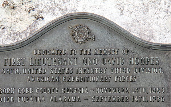 1st Lt. Ono David Hooper: A true and gallant hero of World War I