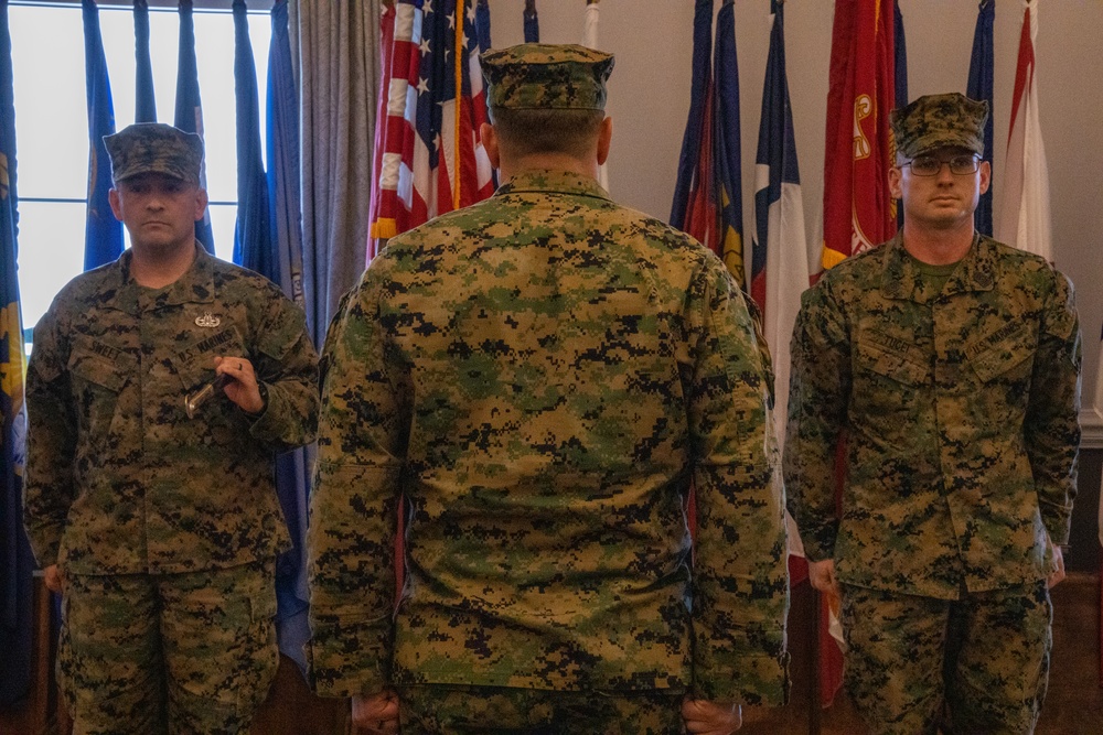 Marine Aerial Refueler Transport Squadron (VMGR) 252 relief and appointment ceremony