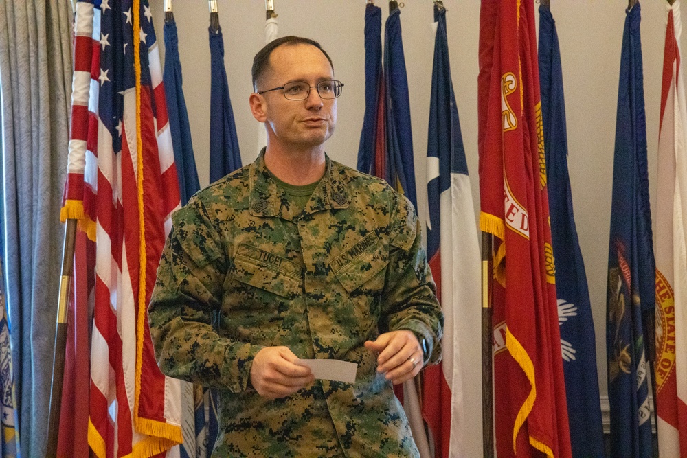 Marine Aerial Refueler Transport Squadron (VMGR) 252 relief and appointment ceremony