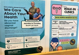 Naval Hospital Bremerton Walk-In Clinics just a step away
