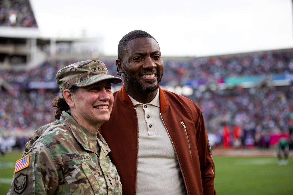 U.S. Army Soldiers Recognized at 2024 NFL Pro Bowl