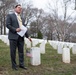 Members of the Washington Nationals Visit Arlington National Cemetery