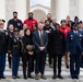 Members of the Washington Nationals Visit Arlington National Cemetery