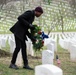 Members of the Washington Nationals Visit Arlington National Cemetery