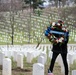 Members of the Washington Nationals Visit Arlington National Cemetery