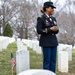 Members of the Washington Nationals Visit Arlington National Cemetery