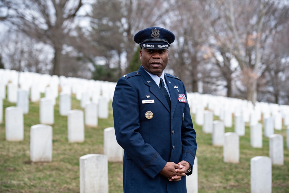 Members of the Washington Nationals Visit Arlington National Cemetery