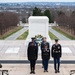 Members of the Washington Nationals Visit Arlington National Cemetery