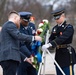 Members of the Washington Nationals Visit Arlington National Cemetery