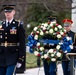 Members of the Washington Nationals Visit Arlington National Cemetery