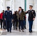 Members of the Washington Nationals Visit Arlington National Cemetery