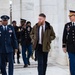 Members of the Washington Nationals Visit Arlington National Cemetery